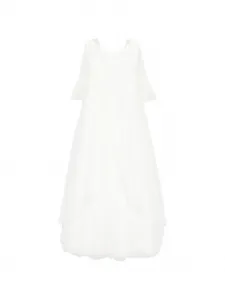 Платье с V-образным вырезом Amaya, белый