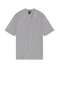 Ag marlyn вязаная рубашка с коротким рукавом Former, grey