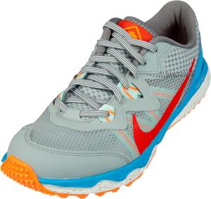 Мужские кроссовки для трейлраннинга Nike, Dusty Sage Habanero Red Smoke Grey