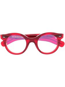 Cutler & Gross очки 1390 в круглой оправе, красный