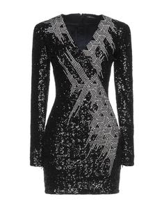 Мини-платье Balmain, черный