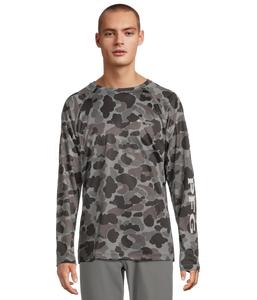 Рубашка Columbia Super Terminal Tackle Long Sleeve Shirt, Black Deltahunter Camo