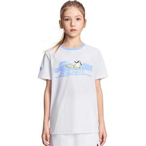 Футболка для тренировок fw25 детская DESCENTE, ярко-белый