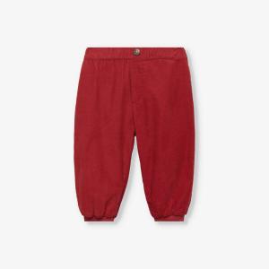 Брюки Orly из вельвета и хлопка-стрейч 3-24 месяца Trotters, красный