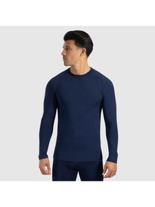 SMILODOX Рубашка с длинными рукавами Zeyn темно-синего цвета