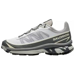 Кроссовки SALOMON XT-6 Lifestyle Shoes Unisex Low-top Roland Gray/White/Gray, белый