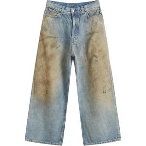 Джинсы Mid Rise Wide Leg Acne Studios, Синие