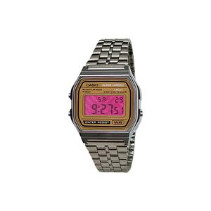 CASIO Часы Retrofit Series Quartz Movement Stainless Steel Strap Watch Men's Watch Gold Dial