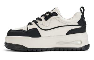 Кроссовки женские с низким верхом белого/черного цвета Eblan