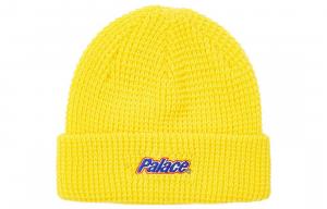 Шапка с принтом в нижнем регистре PALACE, желтый