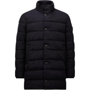 Пуховик мужской темно-синий Moncler