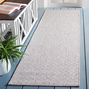 Ковер SAFAVIEH, 69 x 488 см, Rug Courtyard Collection Beige/Beige CY8520 Indoor/ Outside Waterproof Easy cleansingPatio Backyard Mudroom Runner Mat