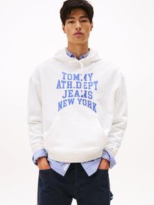 Толстовка Tommy Jeans VARSITY, Ecru/Off-White
