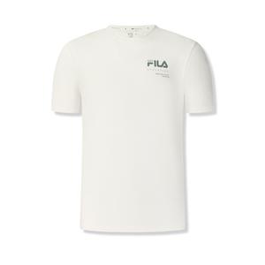 FILA Футболка для фитнеса мужская коричневая белая