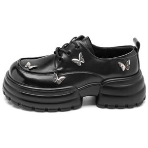 Лоферы женские черные Agsdon