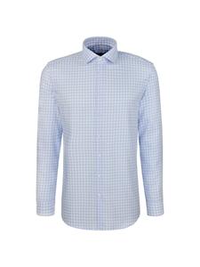 Рубашка делового покроя Regular Fit SEIDENSTICKER, светло-голубой