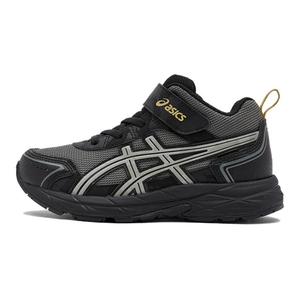 ASICS Беговые детские кроссовки Contend Series Mid Top Black Gray Kids'