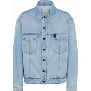 FENDI Джинсовая куртка мужская светло-голубая, Light Blue