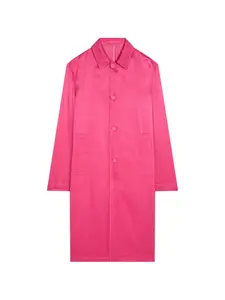 Пальто на пуговицах Dries Van Noten, розовый