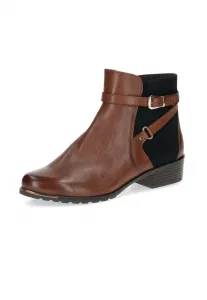 Ботинки mit cap airmotfb ankle boots Caprice, Cognac Comb