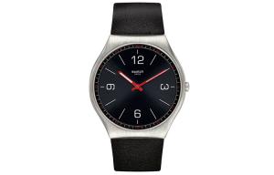 SWATCH Унисекс-часы 42mm Black Watch SS07S100