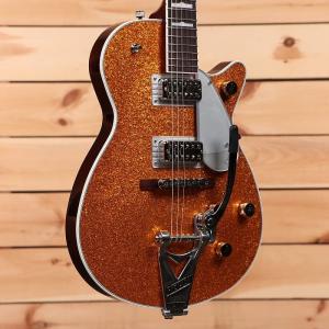 Электрогитара Gretsch G6129T-89 Vintage Select '89 Sparkle Jet with Bigsby - Gold Sparkle - JT23031022 - PLEK'd