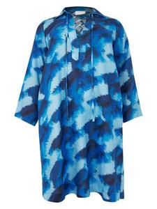 Платье Yoek, пятнистый синий