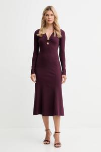 Платье Twinset, бордовый