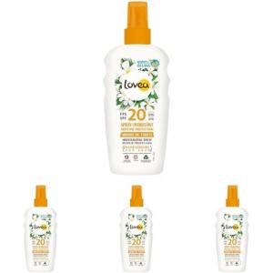 Увлажняющий спрей SPF 20 Средняя защита от солнца для лица и тела Lovea