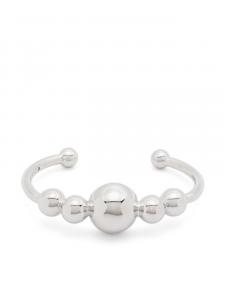 Eddie Borgo кафф Dome, серебристый