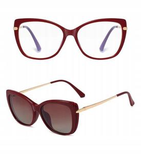 Stylion, женские очки, оправа для компьютера + солнцезащитный козырек