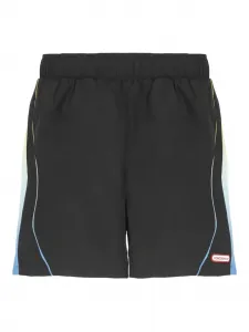 Шорты с сетчатыми вставками Casablanca, черный