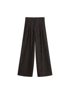 Широкие брюки Scalpers Obom, шоколадный/темно-коричневый