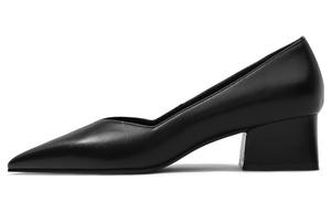 Женские черные туфли на высоком каблуке CAMEIDO