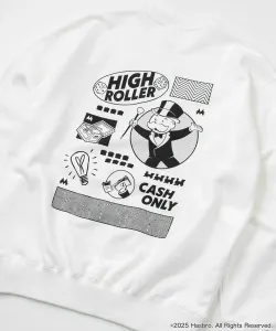 Эксклюзивная толстовка с круглым вырезом «Рока Стэнли» из серии «Монополия» Coen, цвет White