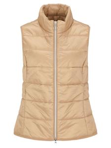 Betty Barclay Стеганый жилет на молнии бежевого цвета