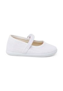 Балетки с ремешком MERCEDITAS LIGERO CIERRE ADHERENTE Pisamonas, белый