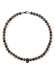 Колье Elie Philipp Plein, черный