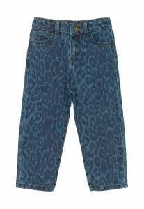Свободные джинсы "морковь" The New Siblings, Medium Blue Denim Aop
