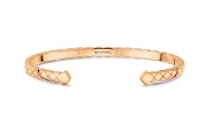 CHANEL Браслет CoCo Crush 18K Gold Bangles Women's Rose Gold