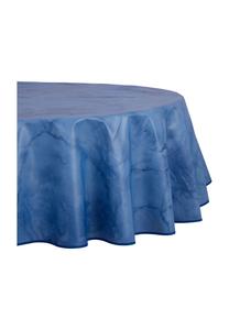 Скатерть овальная Peyer Syntex Milano, 190x140 см, синий