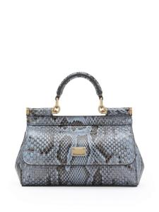 Dolce & Gabbana маленькая сумка-тоут Sicily, синий