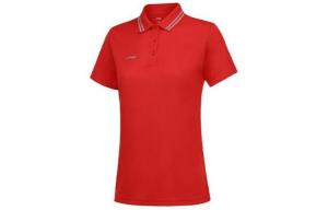 Футболка-поло Fitness Series женская красная Lining