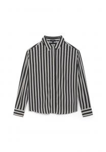 Блузка на пуговицах FRENCH BRAND FASHION ELEGANT MODERN CABY Caroll, темно-серый