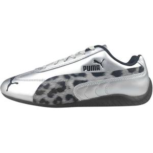 Speedcat Collection износостойкие и легкие низкие немецкие армейские кроссовки unisex PUMA, серебряный леопард