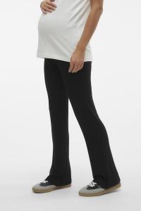 Расклешенные леггинсы из трикотажа для беременных Mamalicious, черный