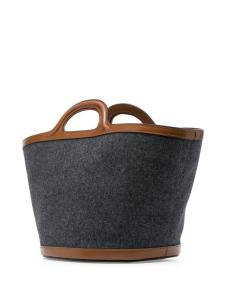 Marni сумка-тоут с логотипом, синий