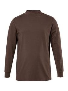 Футболка с короткими рукавами темно-коричневого цвета JP1880