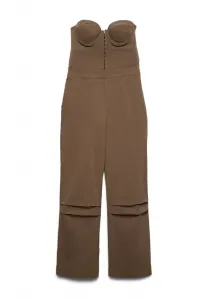 Комбинезон с внутренним корсетом Calliope, Fango Scuro