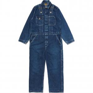 Джинсовый комбинезон унисекс цвета индиго HUMAN MADE